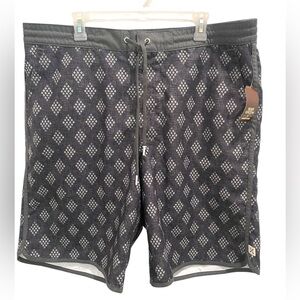 Lans’s End Blake Shelton Swimming Trunk Shorts Drawstring Pockets Beach Size XL